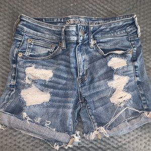 American eagle midi size 8 blue jean